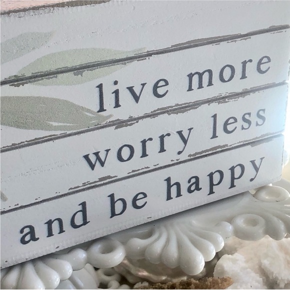 NEW! Heart Stone Crystal Selenite Wood Book Stack - Picture 4 of 8